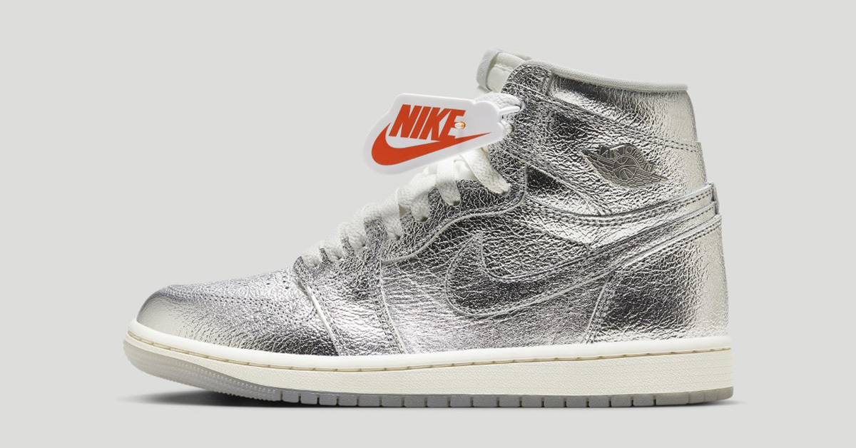 Der Air Jordan 1 High OG "Chrome" ist ein glänzendes Highlight für den Sommer 2024